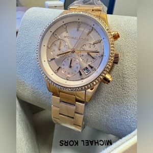 Brand new rose gold tone, Michael Kors watch